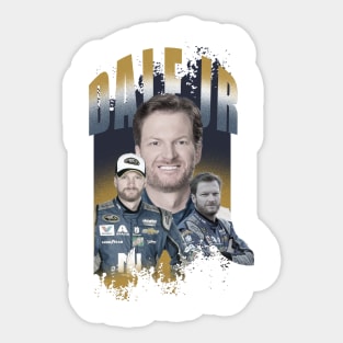 dale jr vintage bootleg Sticker